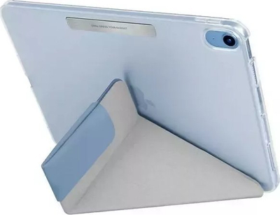 Mbrojtëse tablet UNIQ Camden për iPad 10th Gen 10.9", me bazament, blu Nordic