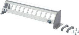 Patch panel rrjeti Legrand 12 porta, llamarinë alumini-zinku, gri
