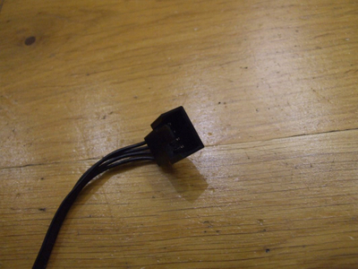Kabllo zgjatëse për ventilator PC, 4-pin PWM, e zezë