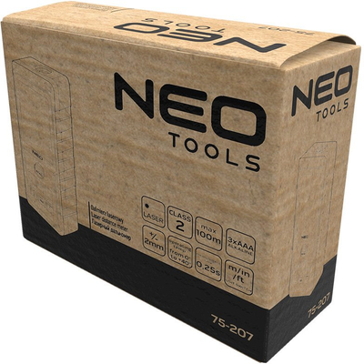 Matës distance me lazer NEO Tools, 100 m, IP54