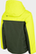 Xhaketë skish 4F HJZ22 JKUMN001, me kapuç, Regular Fit, jeshile neon