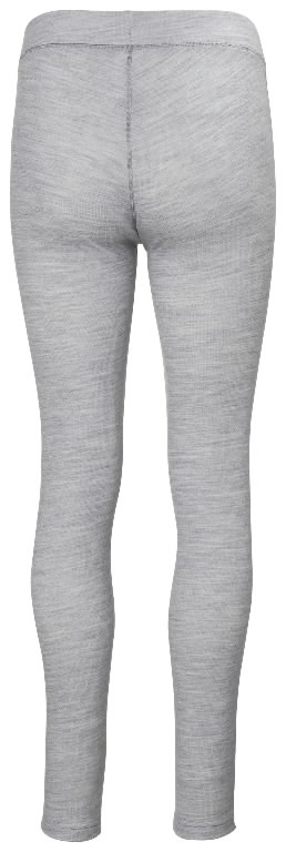 Pantallona termo Helly Hansen HH LIFA Merino Pant për goca, lesh merino, gri