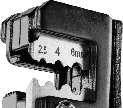 Pincë automatike zhveshëse kabllosh Neo 01-538, 175mm, 2.5-6mm², portokalli