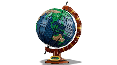 Set ndërtimi LEGO Ideas Globe 21332, glob dekorativ, shumëngjyrësh