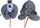 Jastëk udhëtimi ProWorld Neck Pillow With Hood, formë U, 30x32cm, gri