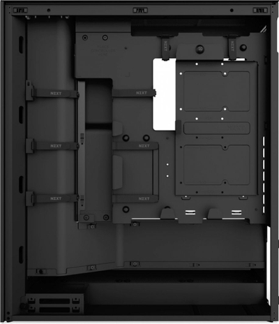 Куќиште за компјутер Nzxt H7 Flow RGB, Црна, Midi Tower