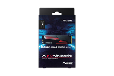 SSD Samsung 990 Pro me Heatsink, 2TB, NVMe PCIe 4.0, i zi
