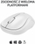 Komplet maus Logitech M240 Silent, wireless, i bardhë, me Studio Series MID gri