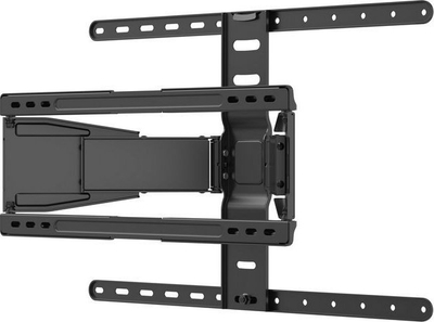 Mbajtëse murale TV LevelOne Equip 650344, 43\"-90\", me lëvizje të plotë, super e hollë, e zezë