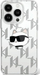 Mbulesë telefoni Karl Lagerfeld KLHCP16LHKLPCHT, për iPhone 16 Pro 6.3", hardcase, transparente