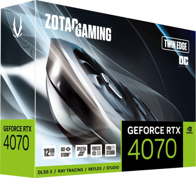 Kartelë grafike Zotac Gaming GeForce RTX 4070 Twin Edge OC 12GB GDDR6X
