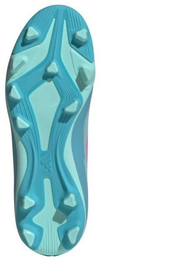 Këpucë futbolli Adidas F50 Club Messi Jr IH0932, FG MG, për fëmijë, blu rozë