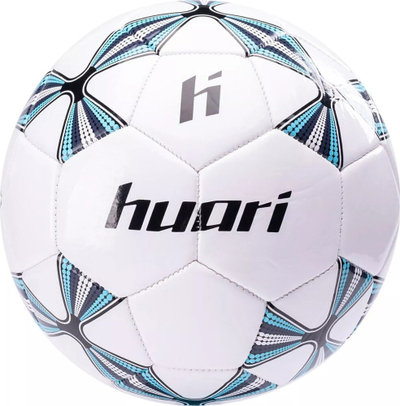 Top futbolli Huari Kuanda Ball 4, PVC, i bardhë