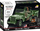 Set ndërtimi COBI Willys MB me rimorkio Executive Edition 2804, 1:12, 1580 copa, jeshile ushtarake