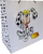 Qese dhuratash “Children and Disney bags”, letre, me qenush, e bardhë
