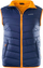 Jelek për burra Hi-tec Solner II Evening, M, blu / portokalli