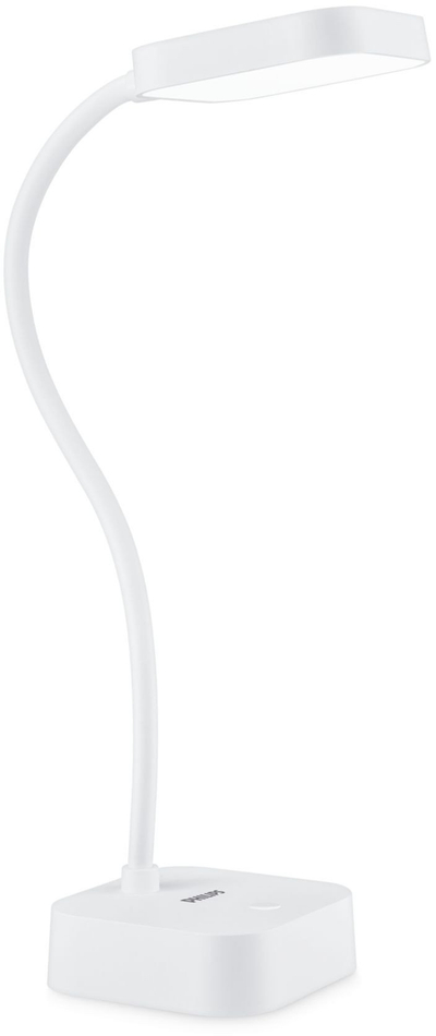Lampë tavoline Philips 8719514443815, 5W, me bateri, e bardhë