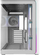 Kuti kompjutri FSP M580PLUS ARGB, mid tower me dy dhoma, me xham të temperum, e zezë