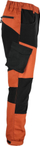 Pantallona pune Lahti Pro Work Trousers Stretch Line, përmasa 2XL, material elastic