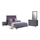 Set dhome gjumi HM11259.01, gri