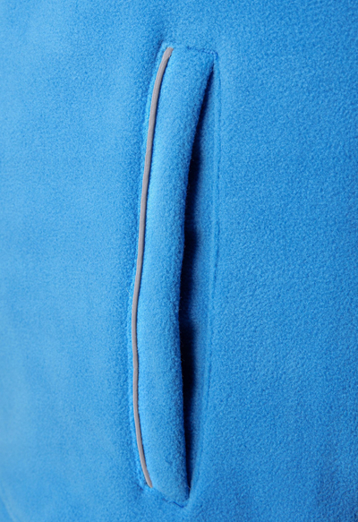 Bluzë fleece Hogert HT5K373 për burra, L, blu e hapur