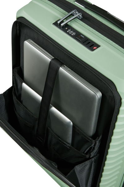 Valixhe Kabine Me 4 Rrota Samsonite Upscape 55/20 Cm, E Zgjerueshme Me Akses Të Lehtë Ngjyrë Sherebele