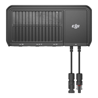 Karikues makinë dhe solar DJI Power, 1.8 kW, 12/24 V, i zi