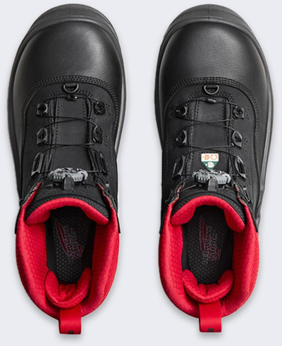 Çizme pune Red Wing PolarX BOA 8 S3, të papërshkueshme nga uji, kompozit, të zeza