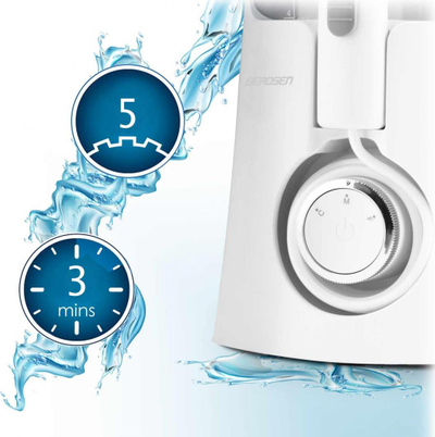 Pastrues dhëmbësh Berdsen ClearJet X5, 600 ml, 4 copë