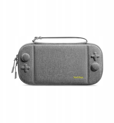 Kuti mbrojtëse Tomtoc Slim për Nintendo Switch 2 Model 2025, 12 vende për lojëra, gri