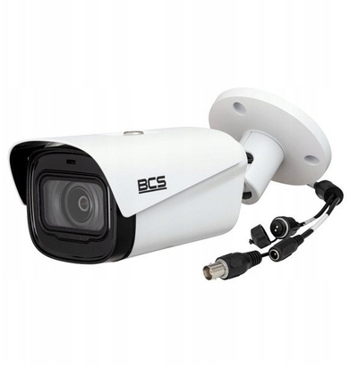 Kamerë e jashtme bullet BCS BCS-TA45VSR6, 5MP Starlight, lente 2.7-12mm, IR 60m, e bardhë