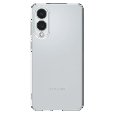 Заштитна маска за телефон Spigen Liquid Crystal за Samsung Galaxy S25 Edge, флексибилен TPU, против пожолтување, проѕирна