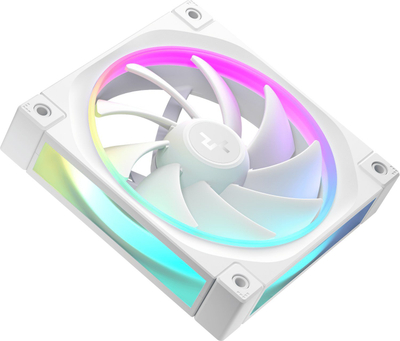 Ventilatorë për kuti kompjutri DeepCool FL12 WH, 120mm, ARGB, set me 3 copë, të bardhë