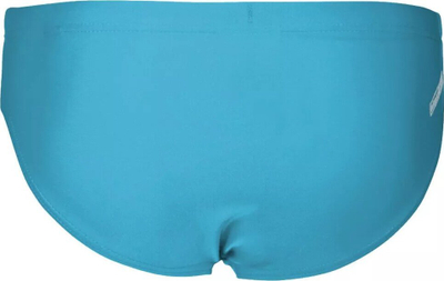 Rroba banje për djem Arena Dynamo Junior Brief, 10-11 vjeç, rezistente ndaj klorit, turquoise me të bardhë