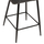 Stol mesatar Strike 50x50x94,5Hcm (HM8592.01), gri/ zezë