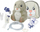 Nebulizатор пневматски Momini NebuBunny, за деца и возрасни, голем резервоар, бел