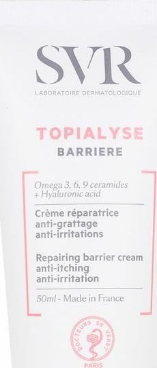 Krem barriere rikuperues SVR Topialyse Barriere, kundër irritimit, për lëkurë të thatë, 50 ml