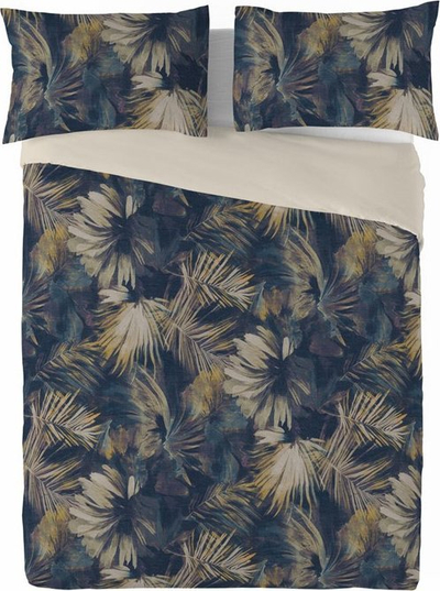 Set çarçafësh Posten Bielize anov Linen, për shtrat 220x200 cm, lartësi 30 cm, bezhë