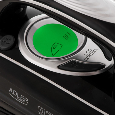 Hekur me avull Adler AD 5054, 3000 W, ekran LCD, Swift Glide