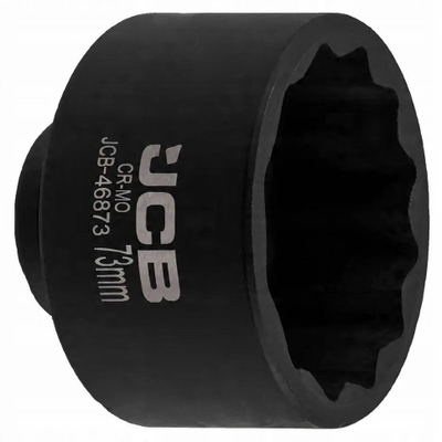 Çelës goditës JCB JCB-46873, 73 mm, lidhje 3/4", i zi