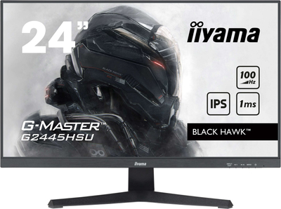 Monitor gaming iiyama G-MASTER G2445HSU-B2, 24", 100Hz, i zi
