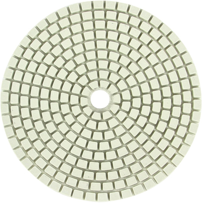Disk diamanti për polirim guri, 100mm, për granit dhe mermer, shumëngjyrësh