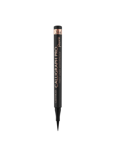 Penel për sy Catrice Calligraph Pro 24h Precise Matt Liner 010 Black, 1,2 ml