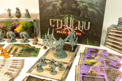 Zgjerim loje tavoline Portal Cthulhu Death May Die Season 4 Campaign, 6 skenarë, për lojën bazë