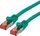 Мрежен кабел Roline Cat6, 1m, S/FTP, LSZH, зелен