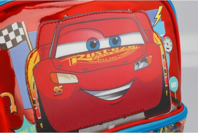 Çantë termike Cars me dy xhepa, 15 x 21 x 28 cm, me shumë ngjyra