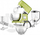 Robot kuzhine Sencor STM 7870GG, 1000 W, 1.5 l, i gjelbër