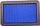 Filtër ajri paneli Simota OMA003 SM-WK-050, 313x198mm, i kaltër
