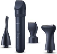 Trimmer multifunksional Panasonic Multishape, komplet për flokë, mjekër edhe fytyrë, i zi