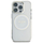 Футрола Guess IML Metal Colored Circle MagSafe за iPhone 16 Pro, TPU и поликарбонат, проѕирна бела